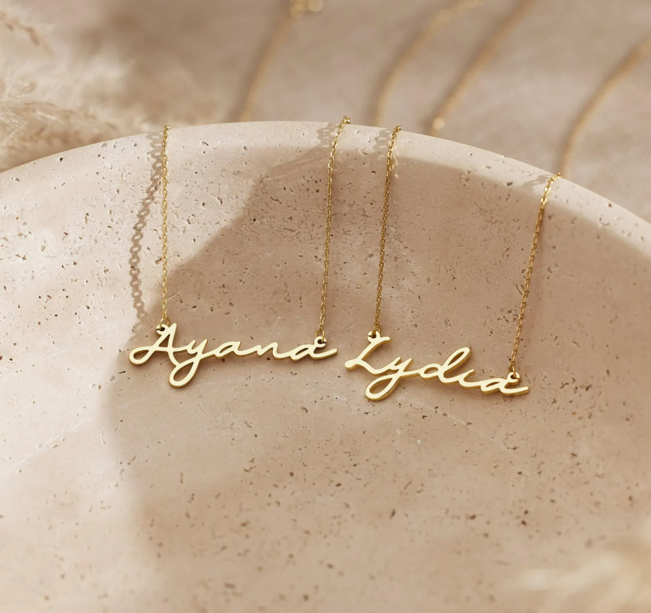 Collier prénom - Modéle Allure