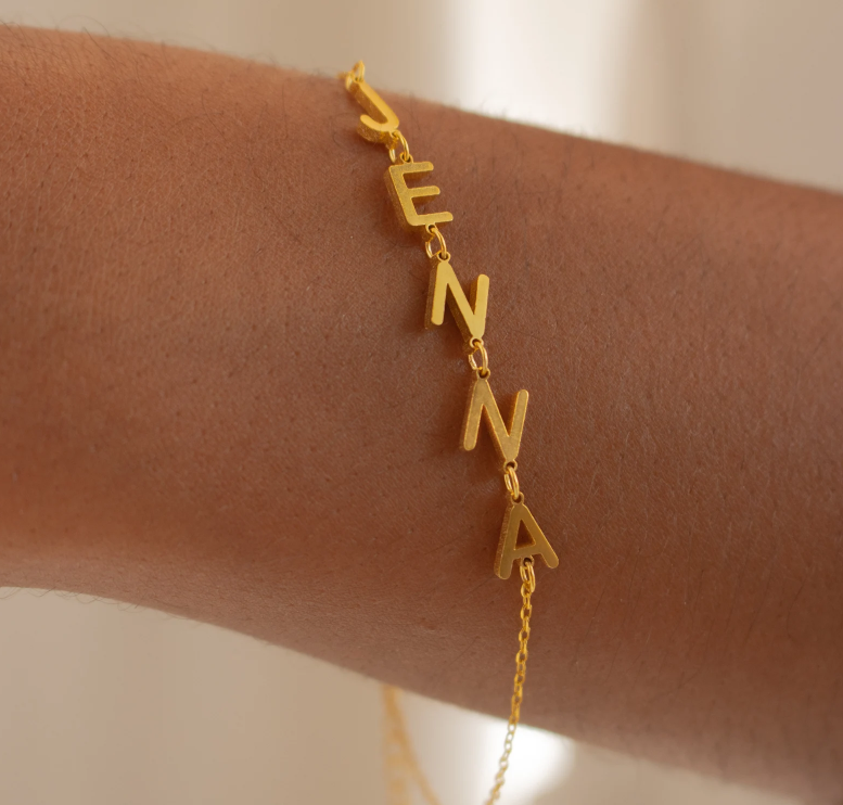 Bracelet prénom - Modéle mono