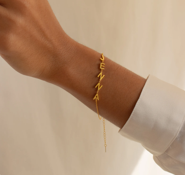 Bracelet prénom - Modéle mono