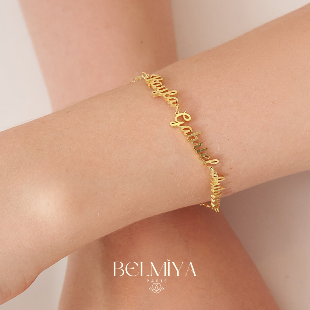 Bracelet prénom - Modéle Infini