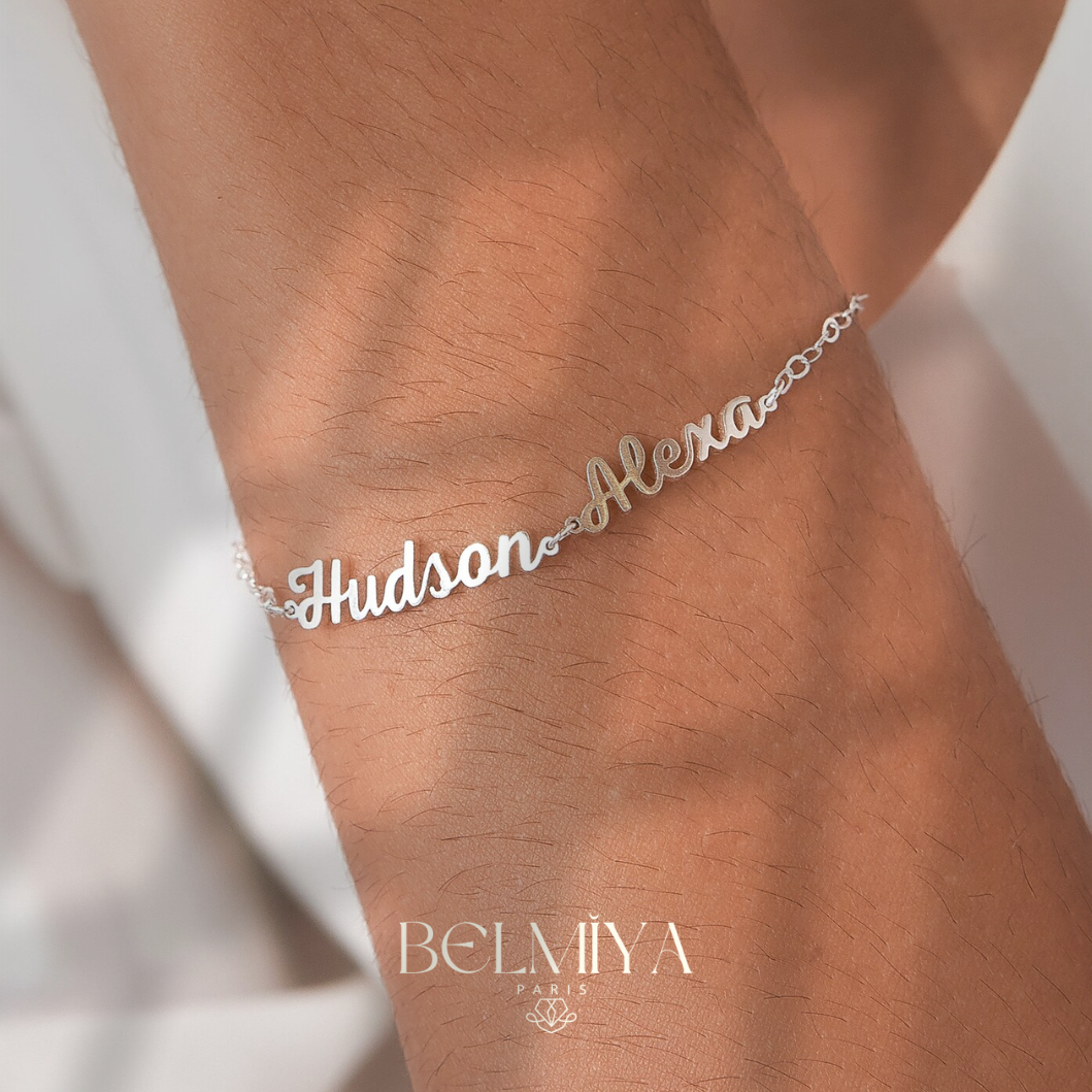 Bracelet prénom - Modéle Infini