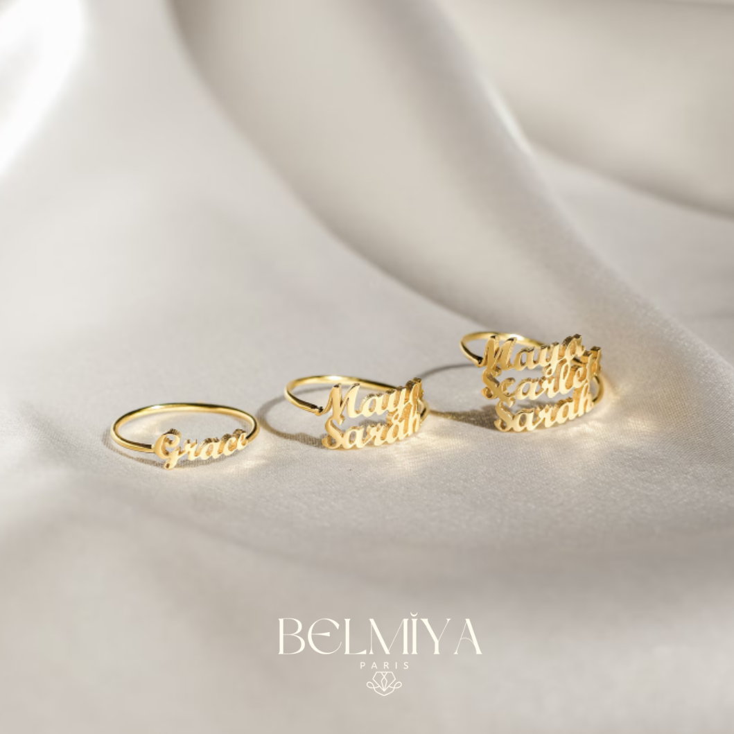 Bague prénom - Modéle Héritage